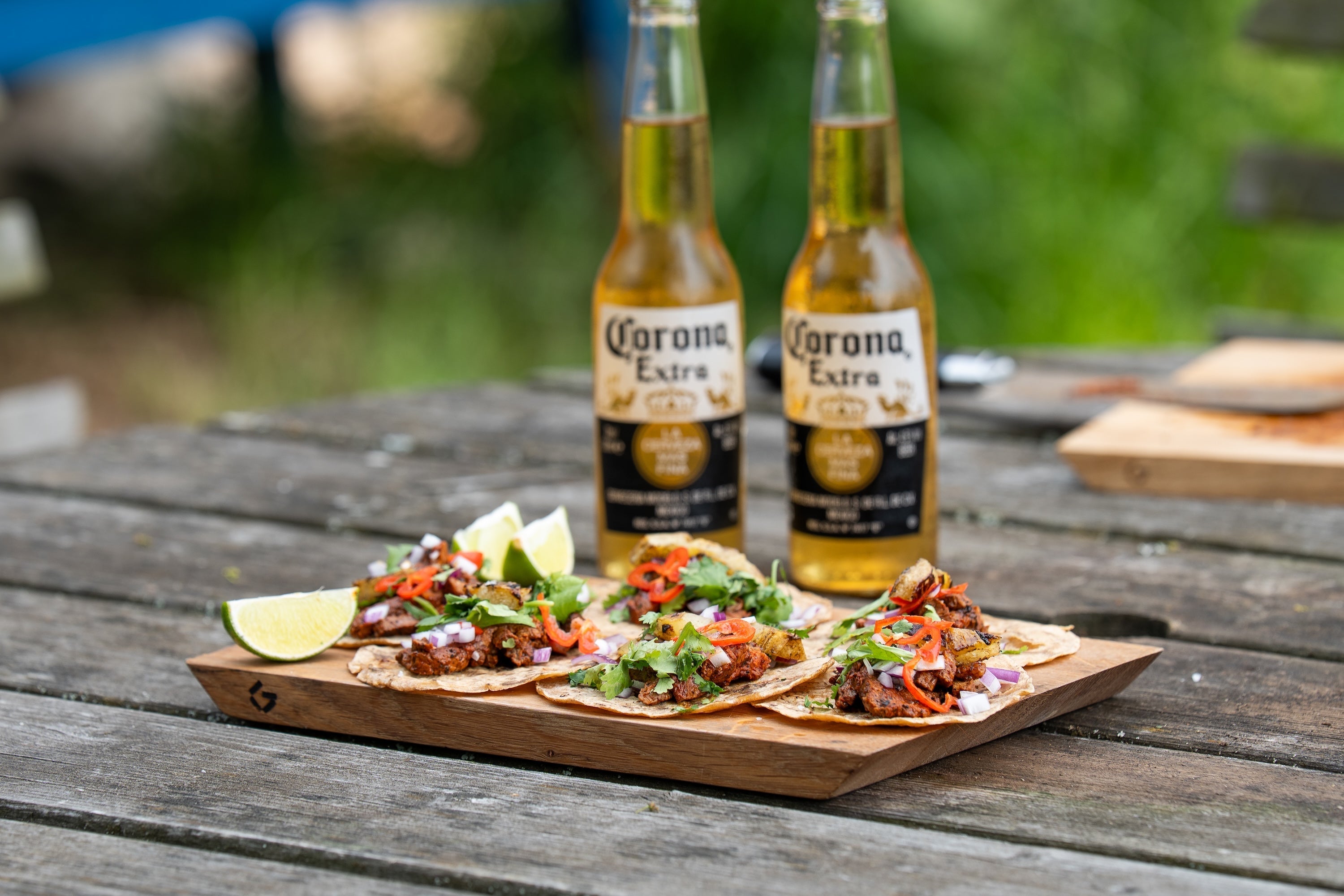 Tacos al Pastor with Wild Boar