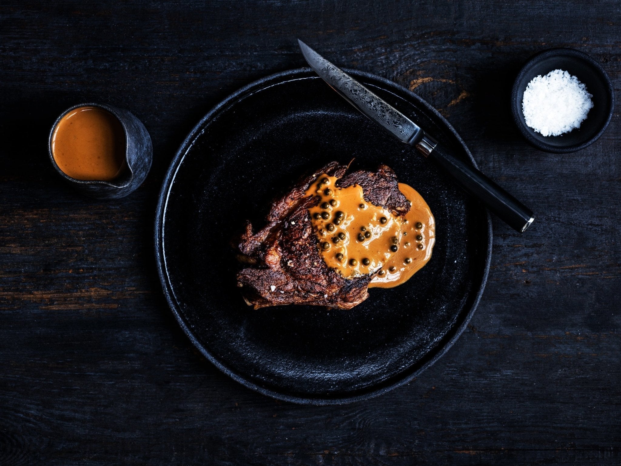 Côte de boeuf med pebersauce - Gastrotools.dk